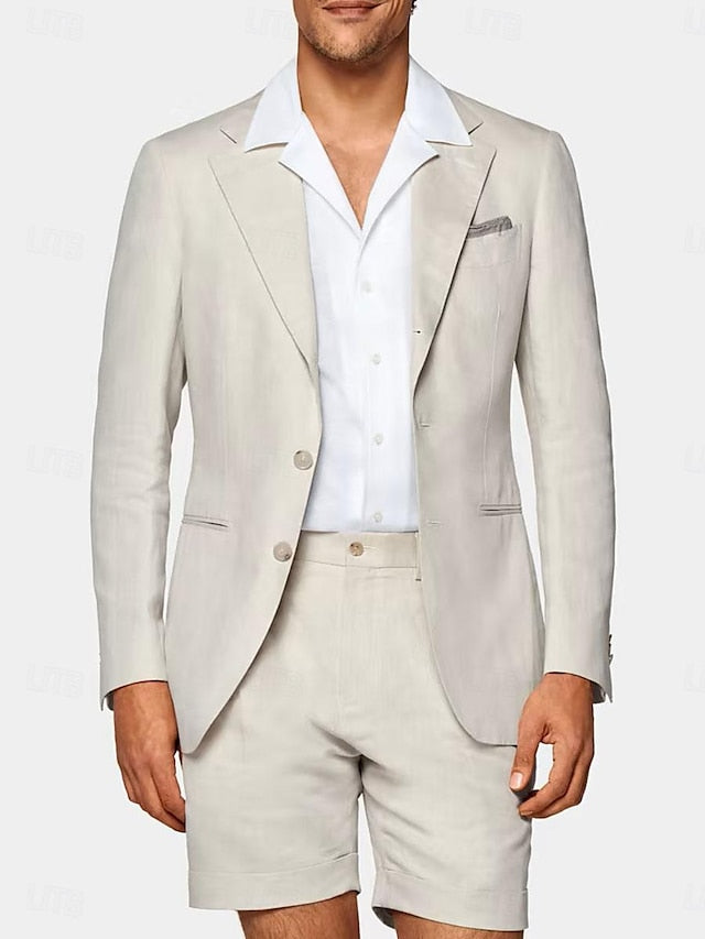 Joseph | Men's Linen Suit with Tailored Fit and Pockets