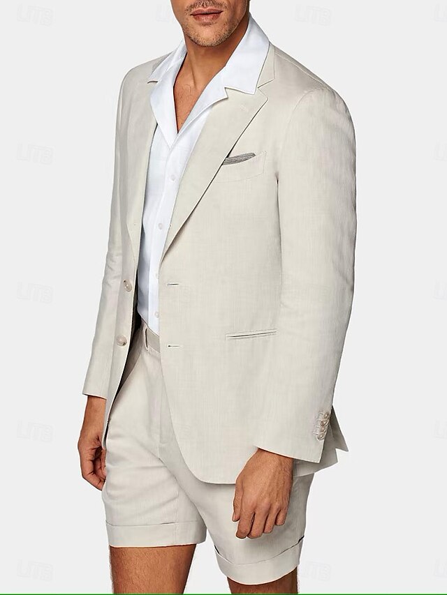 Joseph | Men's Linen Suit with Tailored Fit and Pockets