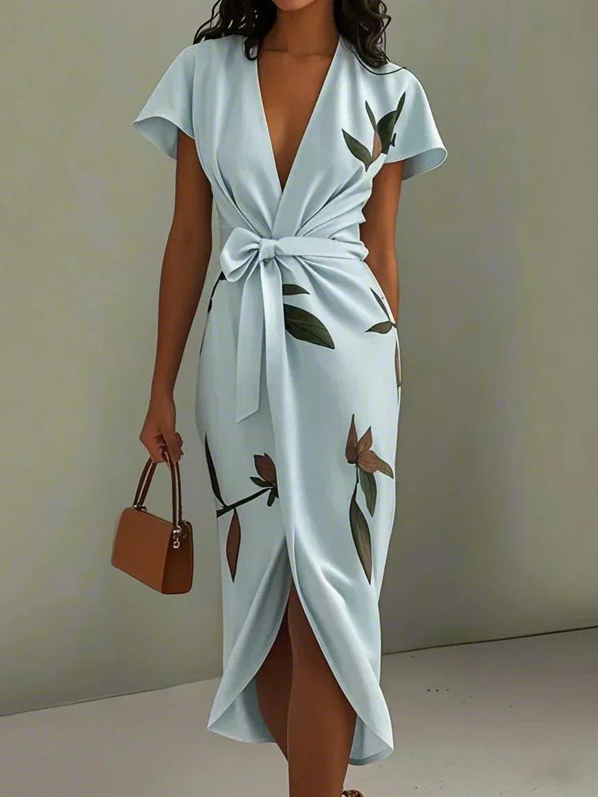 Brenna | Elegant Wrap Dress